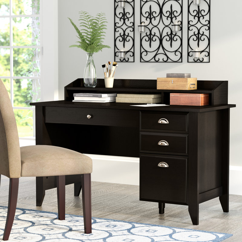Andover Mills Revere Computer Desk with Hutch & Reviews Wayfair
